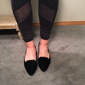 Cole Haan Black Suede Loafers